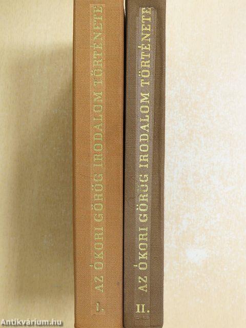 Az ókori görög irodalom története I-II.