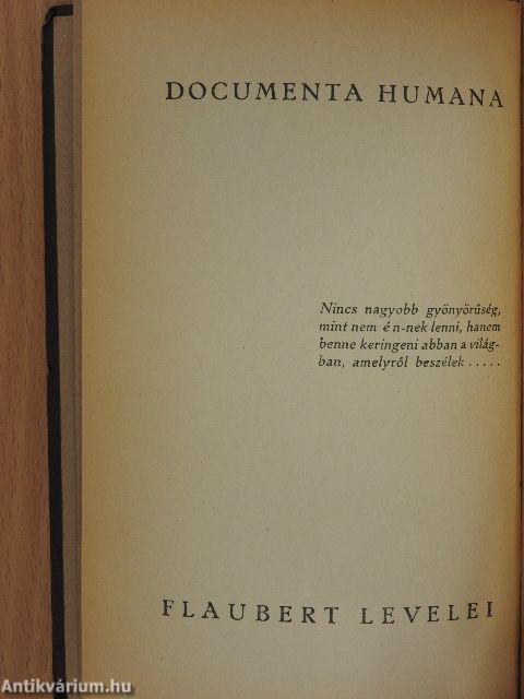 Gustave Flaubert levelei