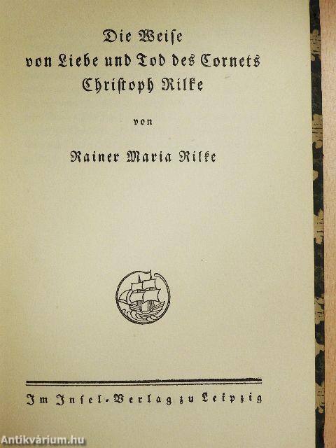 Die Weise von Liebe und Tod des Cornets Christoph Rilke (gótbetűs)