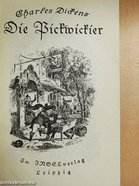 Die Pickwickier (gótbetűs)