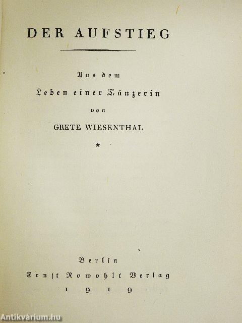 Der Aufstieg (gótbetűs)