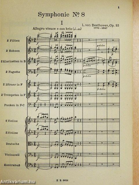 Symphonie Nr. 8 F dur