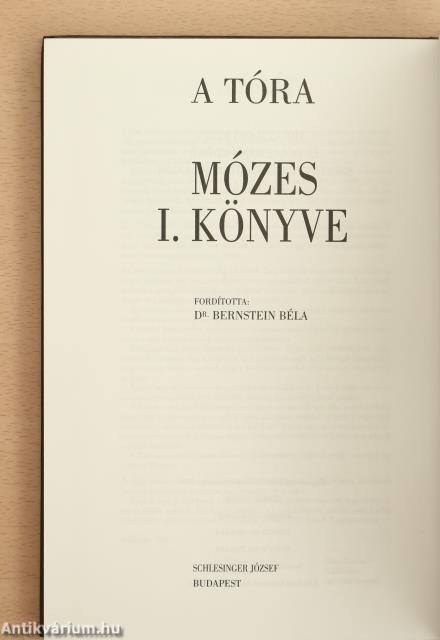 Mózes I-V. könyve