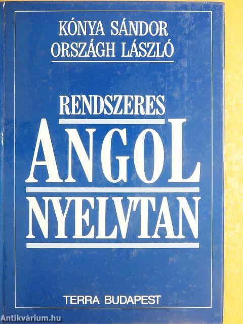 Rendszeres angol nyelvtan