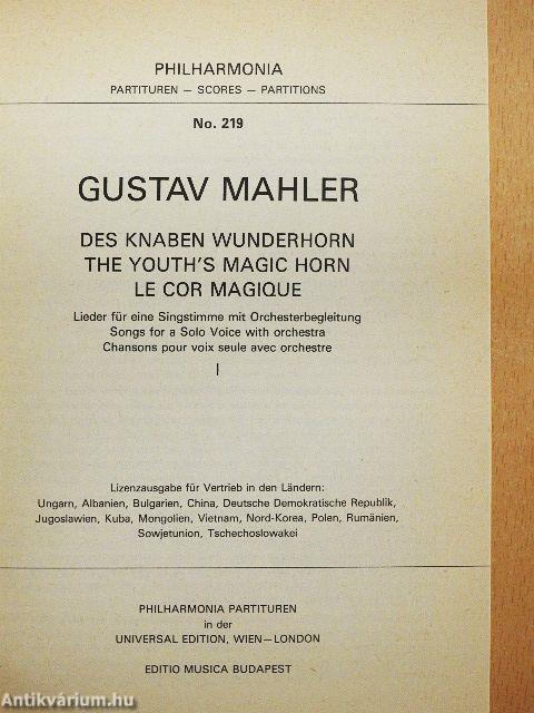 Des Knaben Wunderhorn I.