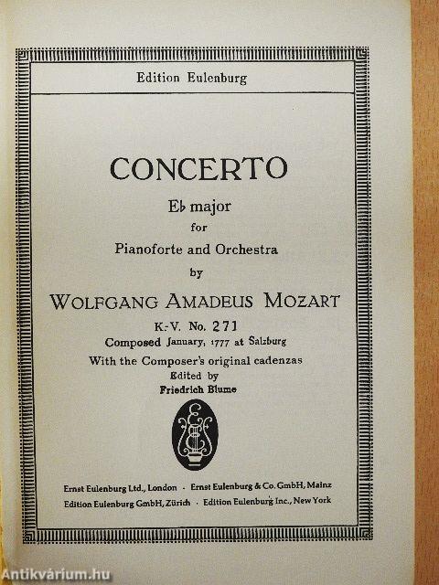 Concerto Eb major for Pianoforte and Orchestra