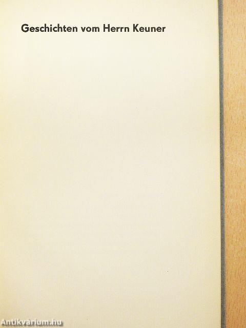 Geschichten vom Herrn Keuner