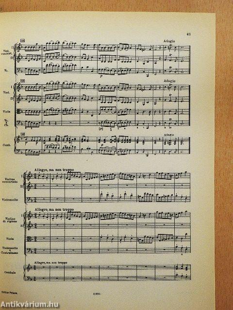 Concerti Grossi für Streichorchester