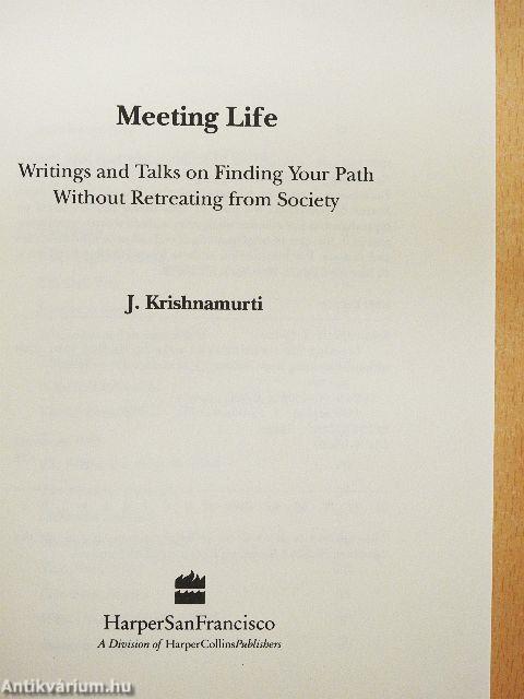Meeting Life