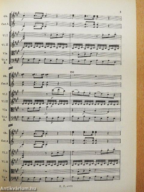 Concerto A major for Pianoforte and Orchestra