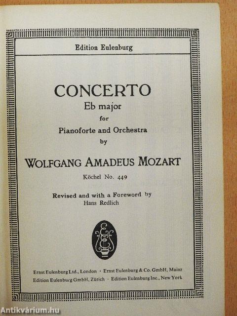 Concerto Eb major for Pianoforte and Orchestra