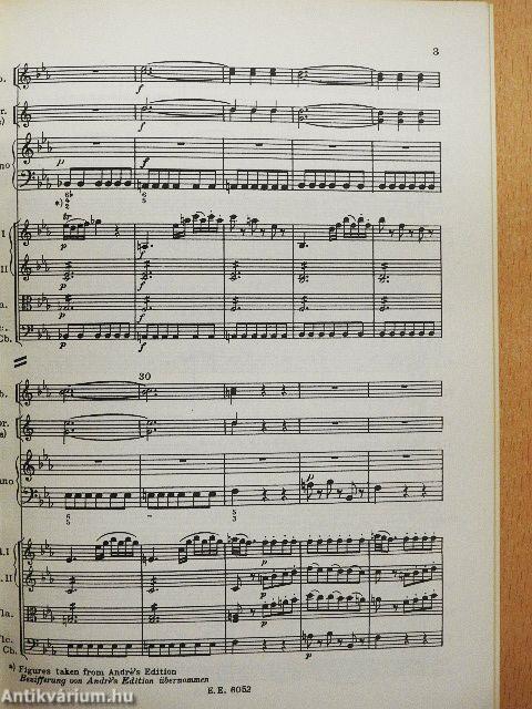 Concerto Eb major for Pianoforte and Orchestra