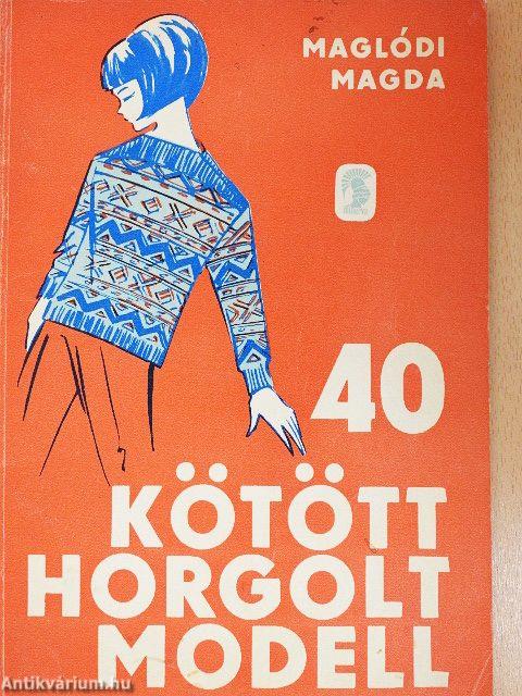 40 kötött, horgolt modell
