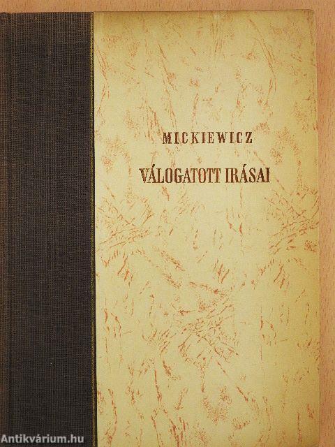 Mickiewicz válogatott írásai