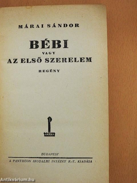 Bébi vagy az első szerelem