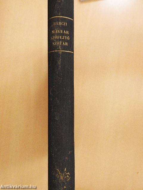 Magyar szófejtő szótár