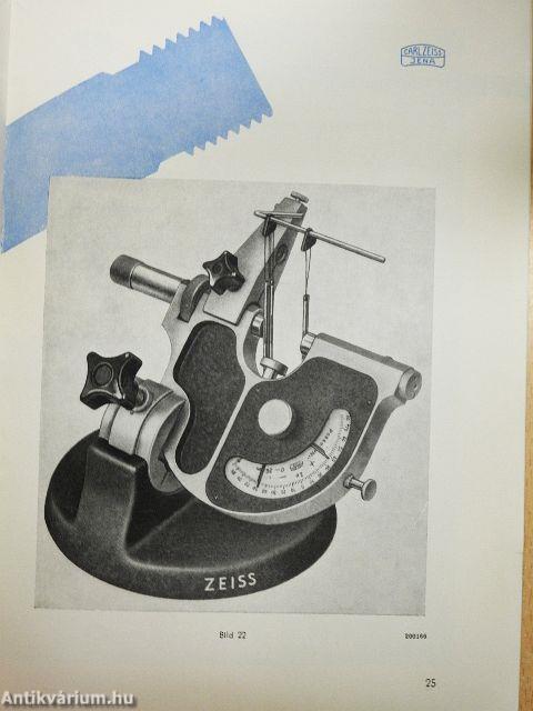 Messen des Flankendurchmessers mit Gewindemeßdrähten