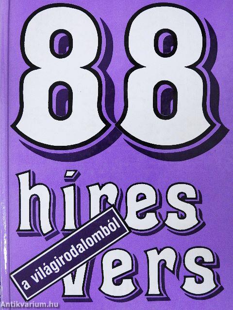 88 híres vers a világirodalomból