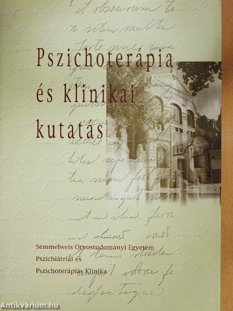 Pszichoterápia és klinikai kutatás