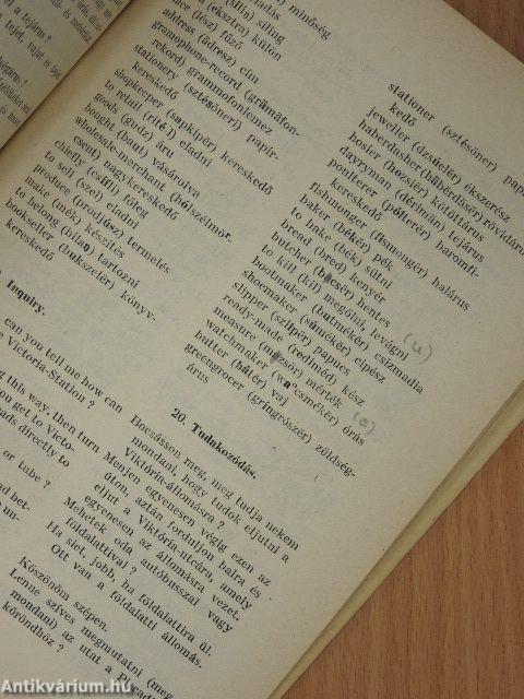 Angol-magyar beszélgetési gyakorlatok