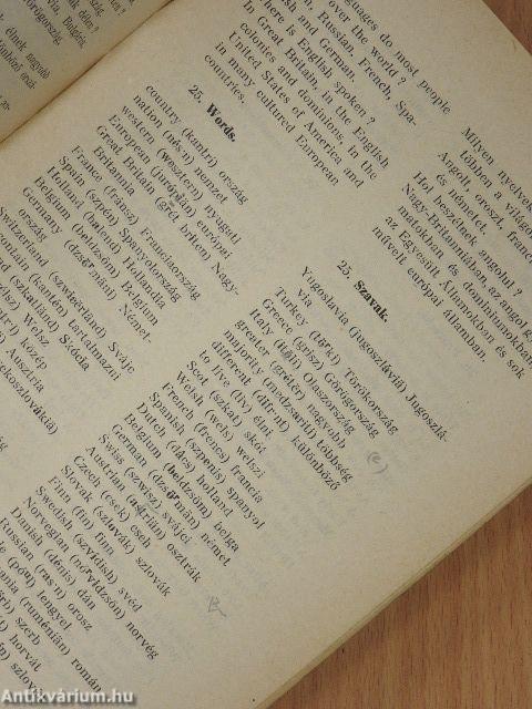 Angol-magyar beszélgetési gyakorlatok