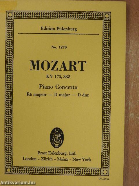 Concerto D major for Piano and Orchestra