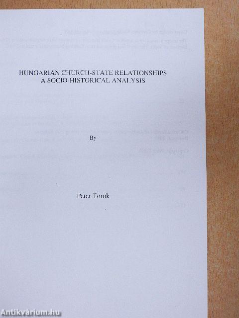 Hungarian Church-State Relationships