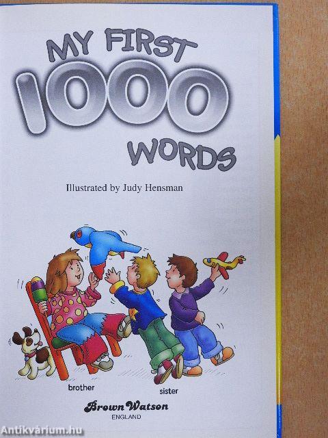 My First 1000 Words