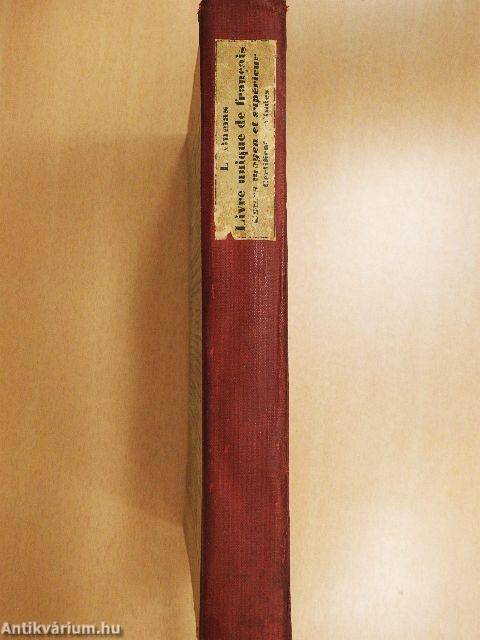 Le livre unique de francais