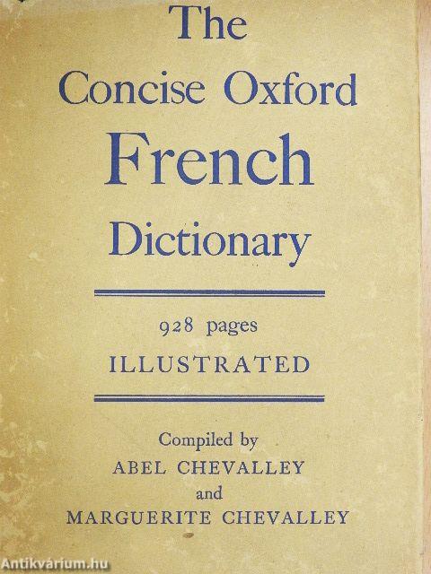 The Concise Oxford French Dictionary
