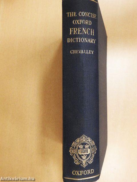 The Concise Oxford French Dictionary