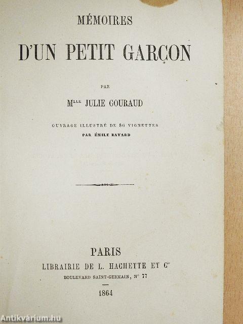 Mémoires d'un petit garcon