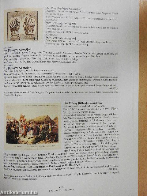 Studio Antikvárium 11. árverés