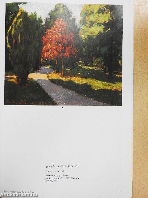 Villás Galéria és Aukciósház 21. Festmény- és műtárgyárverés