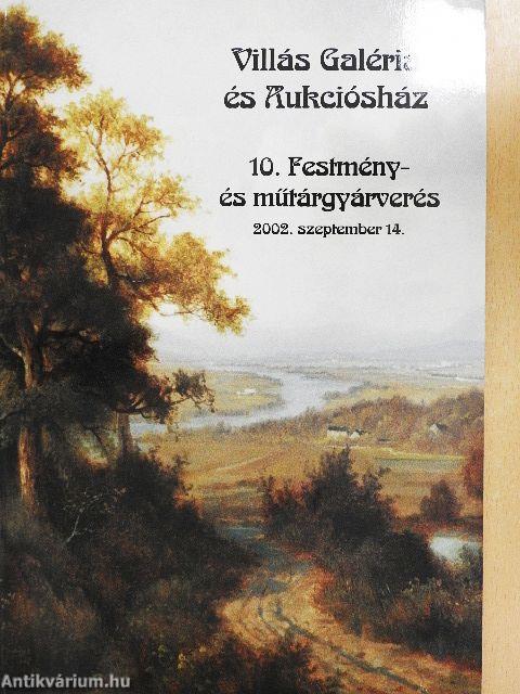 Villás Galéria és Aukciósház 10. Festmény- és műtárgyárverés