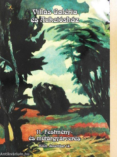 Villás Galéria és Aukciósház 11. Festmény- és műtárgyárverés