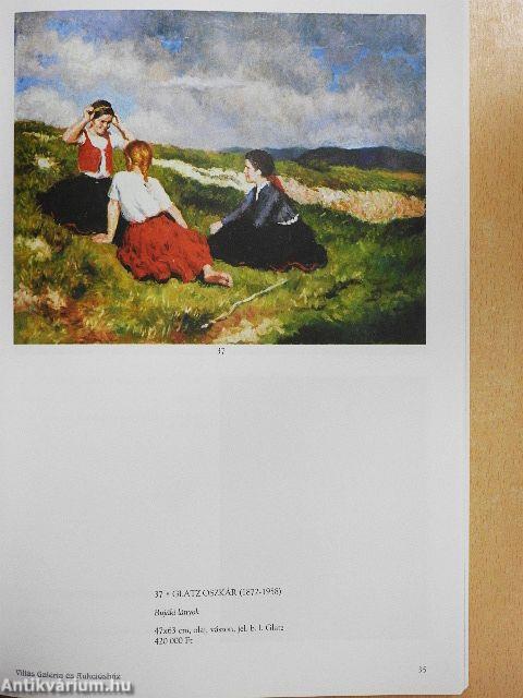 Villás Galéria és Aukciósház 16. Festmény, óra és műtárgyárverés