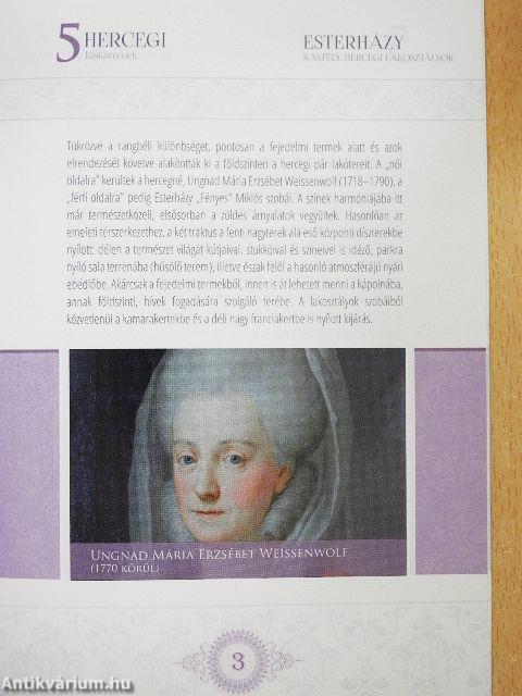 Esterházy kastély, hercegi lakosztályok