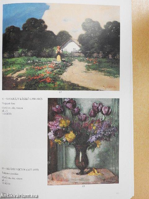 Villás Galéria és Aukciósház 19. festmény, és műtárgyárverés