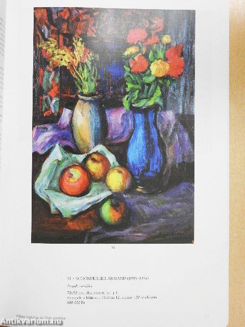 Villás Galéria és Aukciósház 15. festmény- és műtárgyárverés