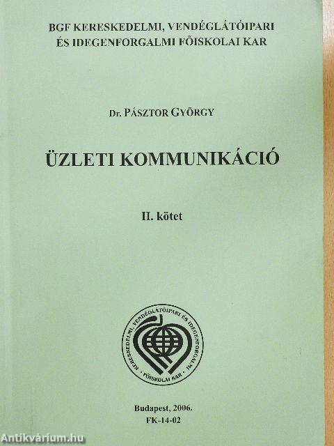 Üzleti kommunikáció II.