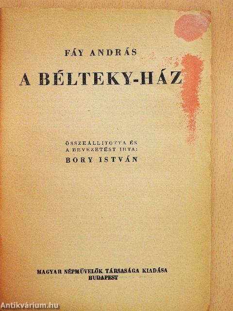 A Bélteky-ház