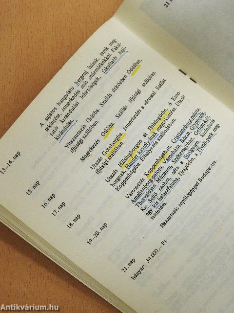 Külföldi utazások 1988