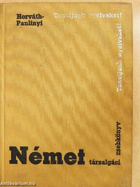 Német társalgási zsebkönyv