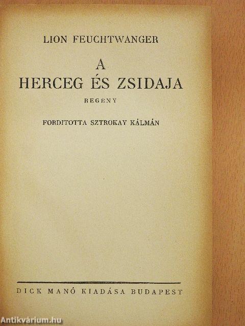 A Herceg és zsidaja