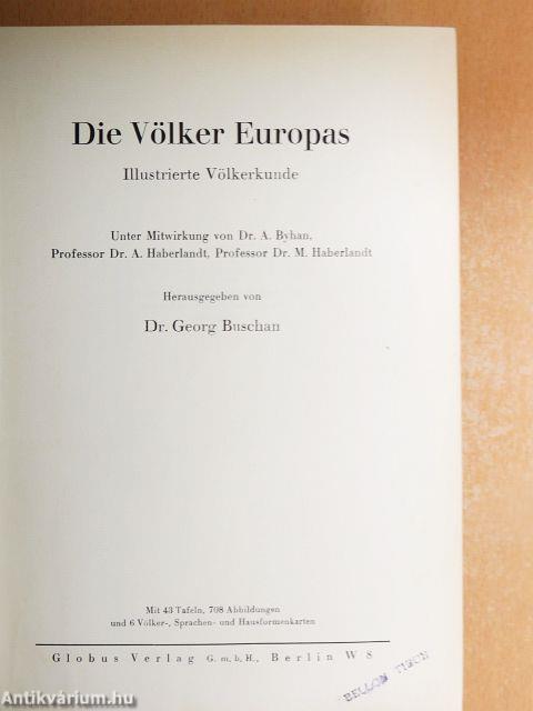 Die Völker Europas