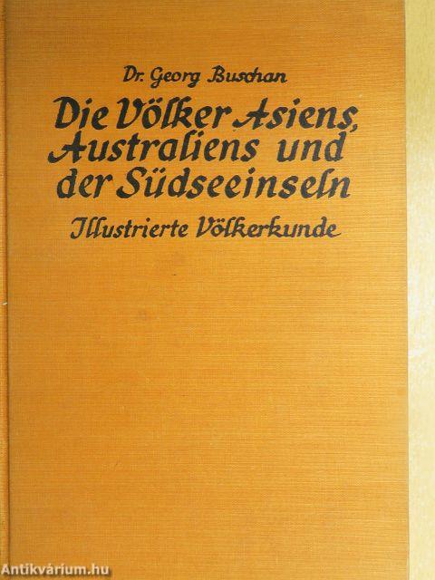 Die Völker Asiens, Australiens und der Südseeinseln