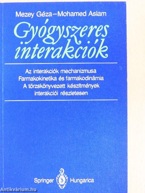 Gyógyszeres interakciók