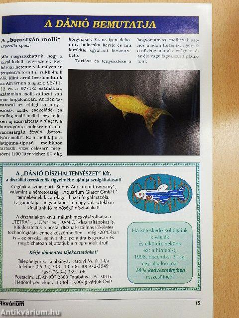Akvárium Magazin 1998/11-12.