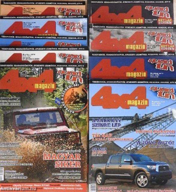 4x4 magazin/Quad Fun 2007. (nem teljes évfolyam)